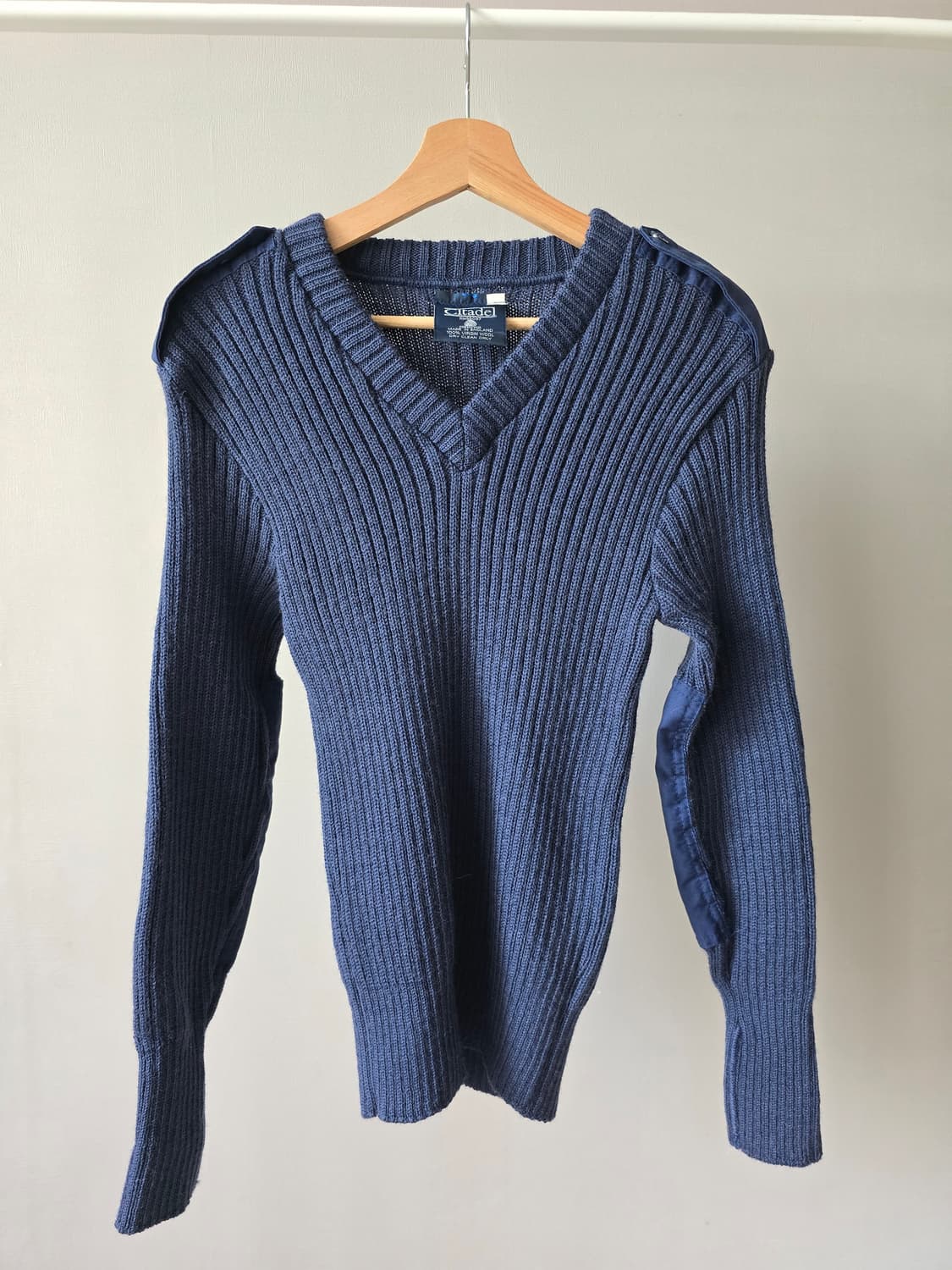 영국산 Citadel 버진 울 스웨터 상품이미지1