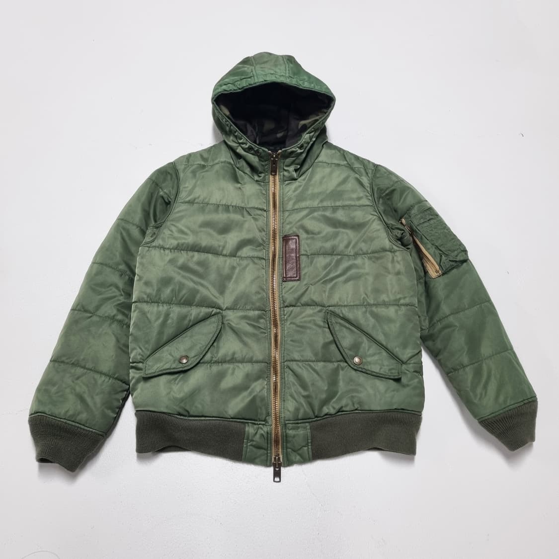 STUSSY x SCHOTT 봄버자켓 - M 상품이미지1