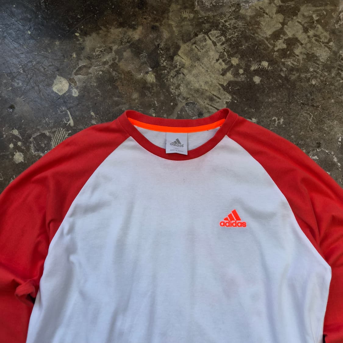 100) 아디다스 래글런 티셔츠 긴팔티 남여공용 상품이미지2