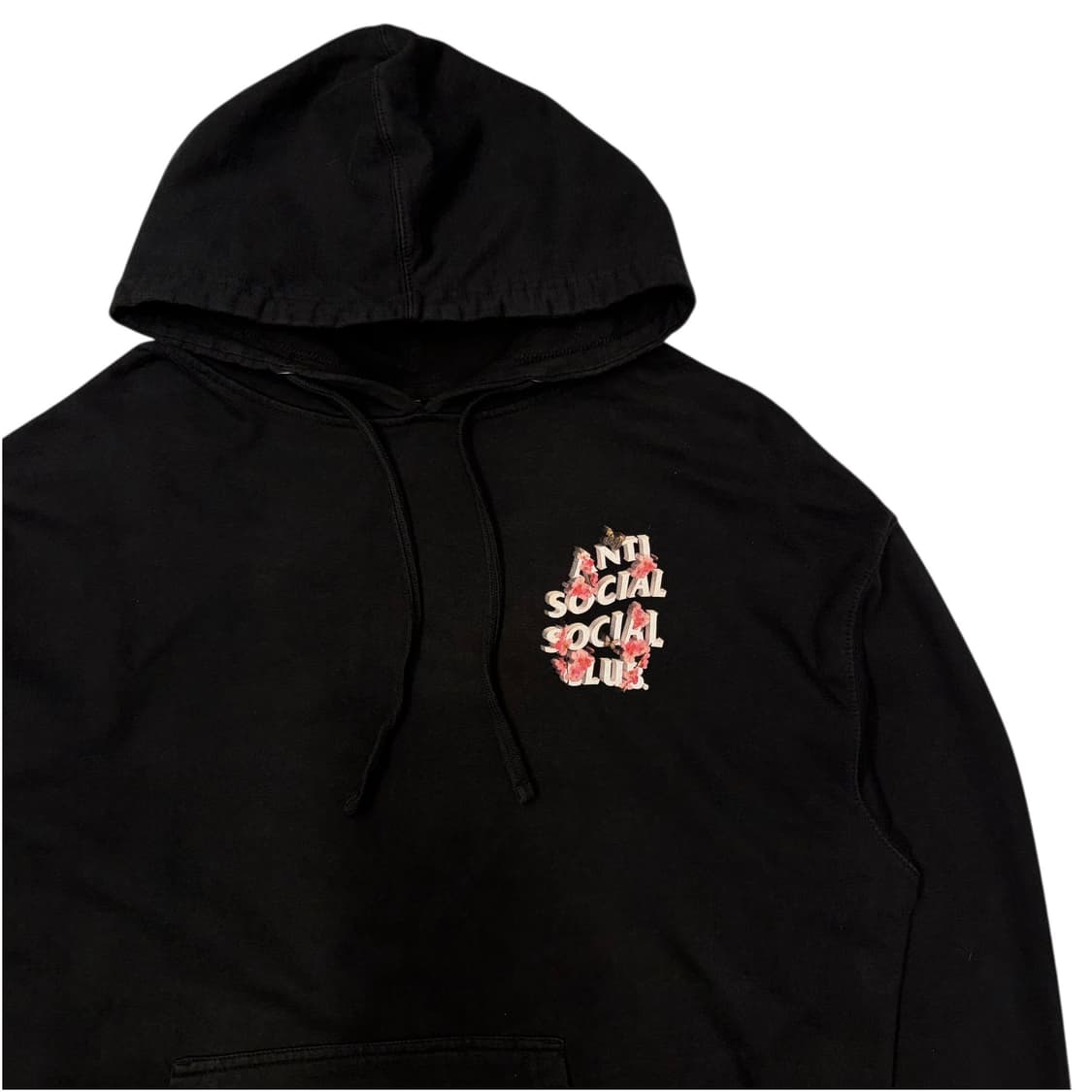 안티 소셜 소셜 클럽 Kkoch 블랙 후드티 XL 상품이미지5