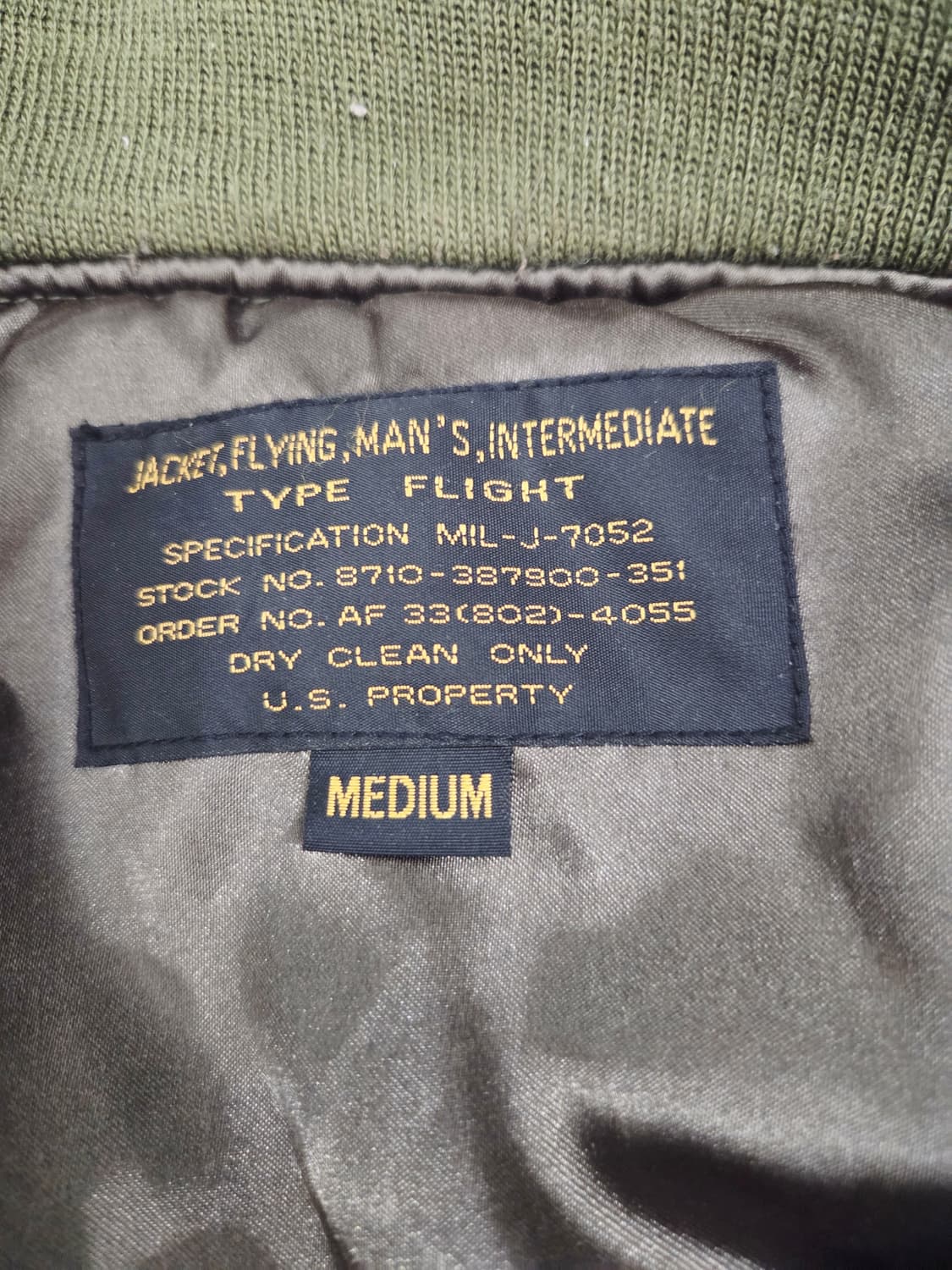 U.S.N. 빈티지 G-8 항공 야상 점퍼_M 상품이미지7