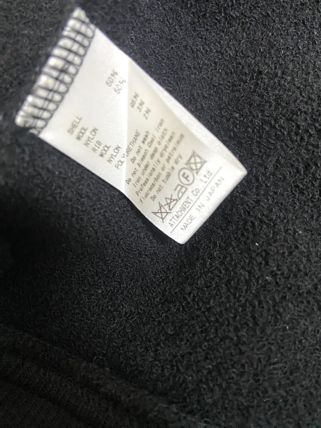 어태치먼트 비대칭 하이넥 후드집업 상품이미지8