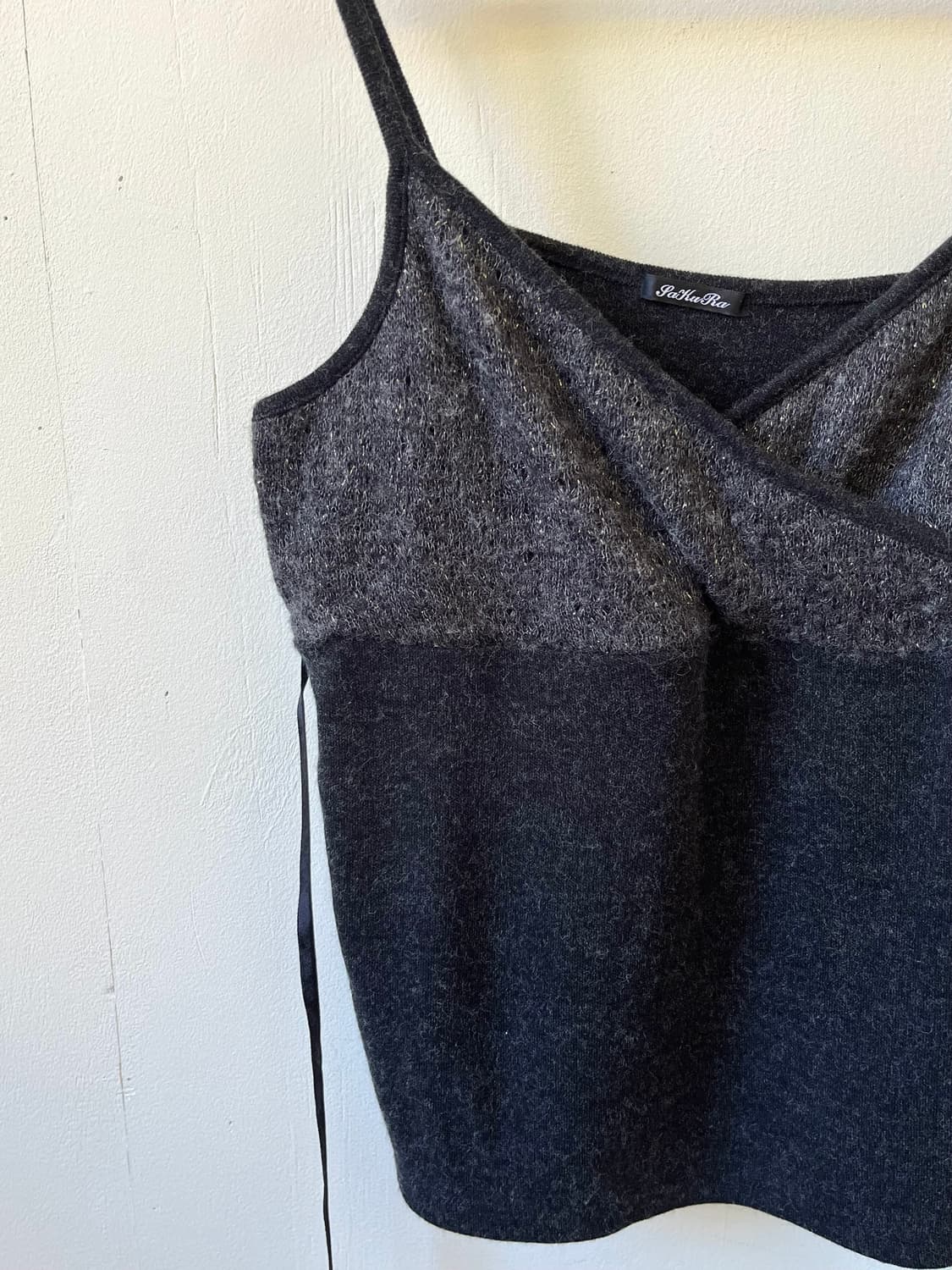 japan vtg 백 로브 뷔스티에 상품이미지2