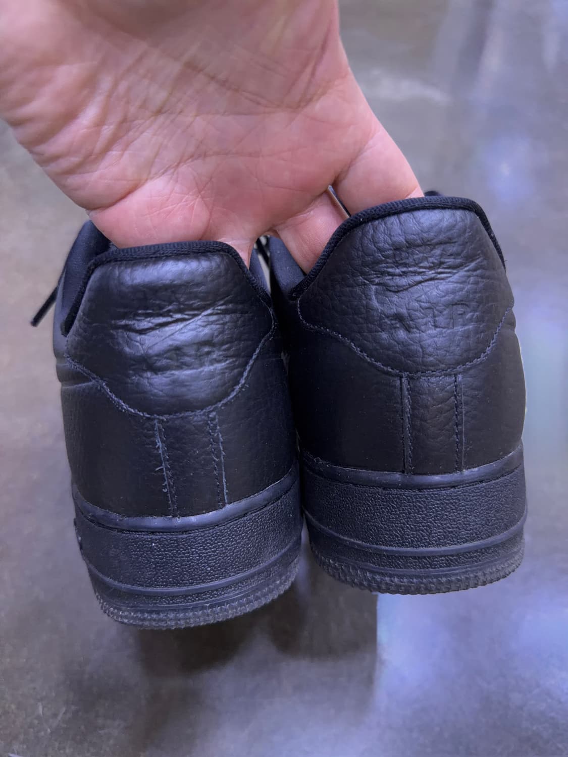 나이키 에어포스1 07 프로 테크 워터프루프 트리플블랙 280 상품이미지8