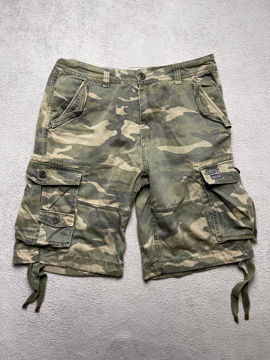 [32] 리바이스 카모 카고반바지 상품이미지2