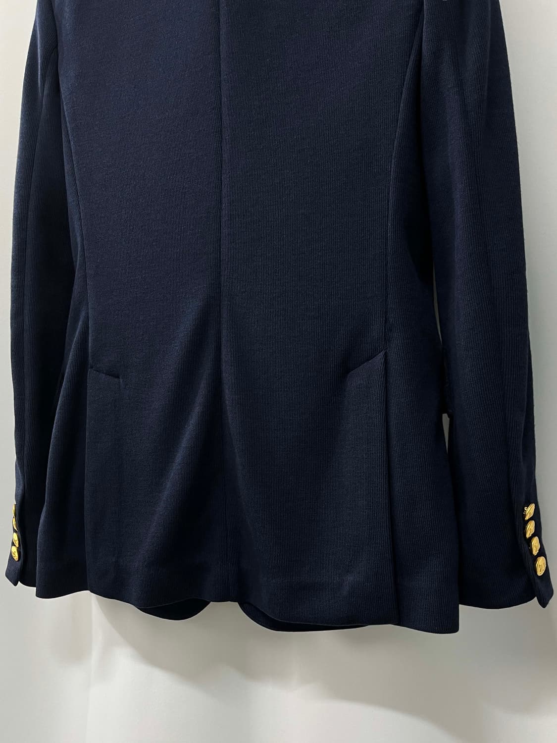 여성 폴로 랄프로렌 RL67라펠 금장 2버튼 코튼 블레이저 자켓 상품이미지8