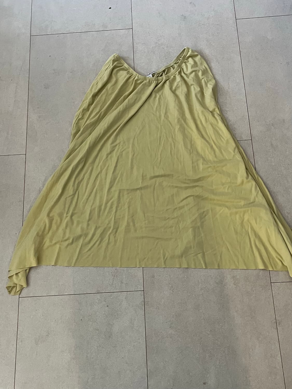 파르티멘토 우먼 저지 어시매트릭 스커트 S 상품이미지2