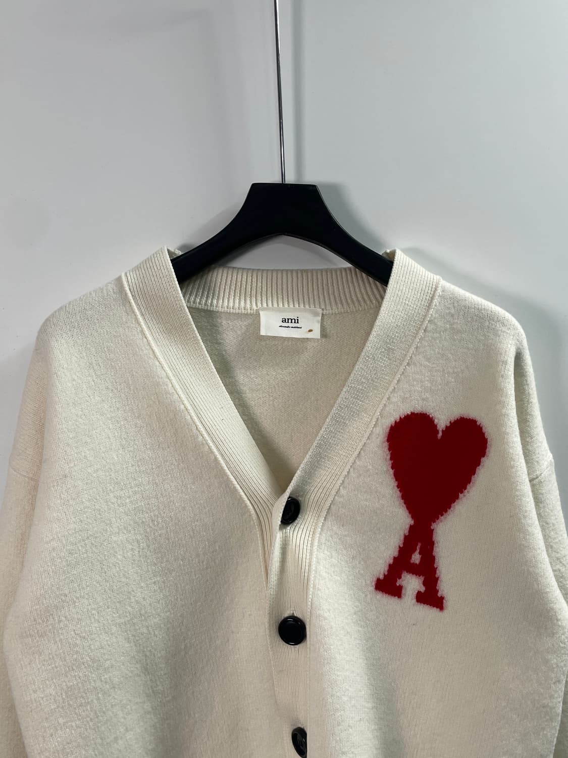 아미 인타르시아 빅로고 가디건  (on.680) 상품이미지2