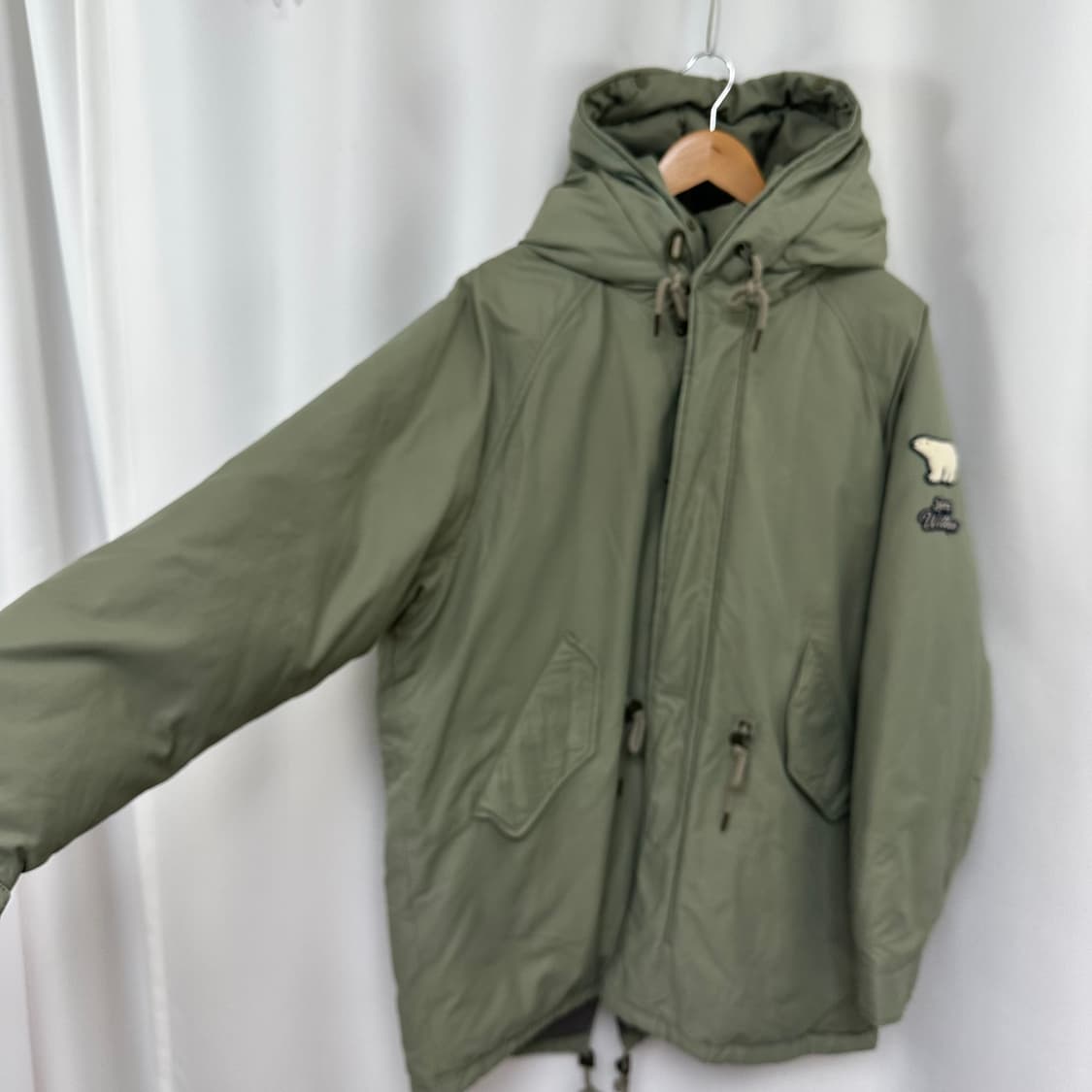   지프 남자 후드 패딩점퍼 오리털 솜빵빵 100 L  WEOE 상품이미지2