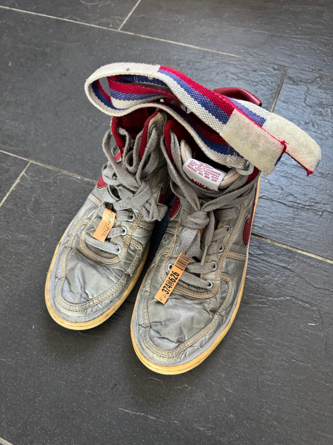 Nike 나이키 반달하이 슈프림 메탈릭실버 270 상품이미지1