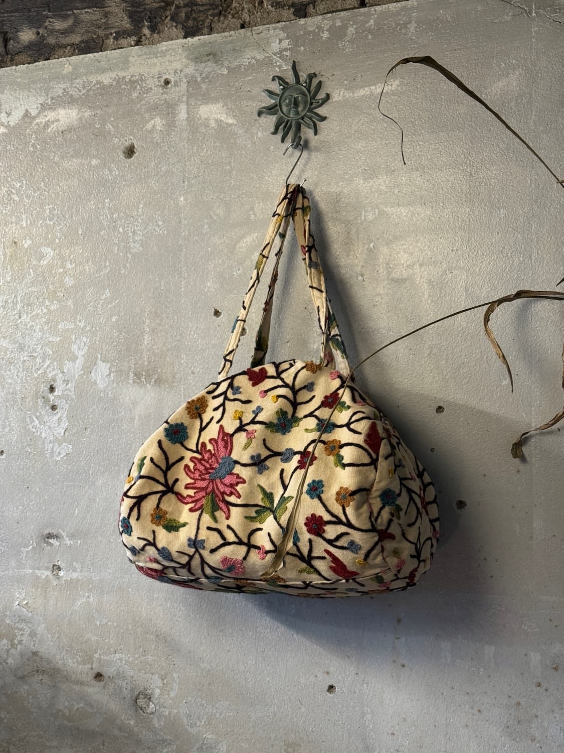 OS ) JPN Embroided Boston Bag 상품이미지1