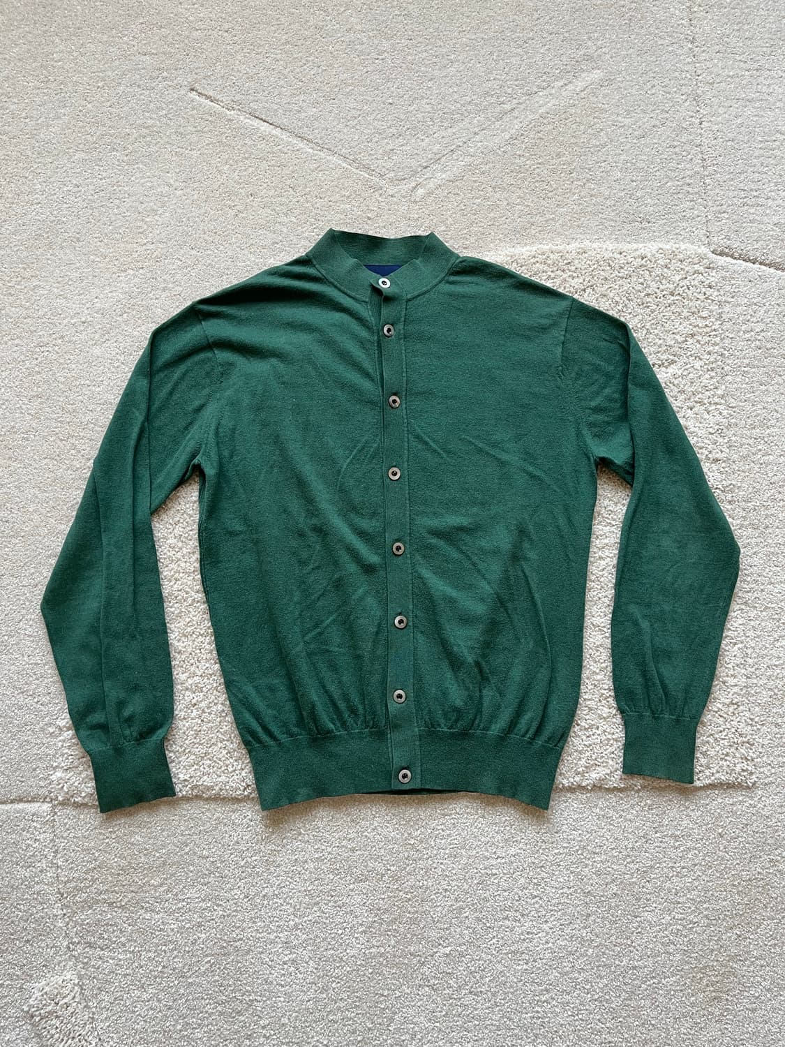 쉽스 스탠드칼라 니트 가디건 (95-103) 상품이미지2