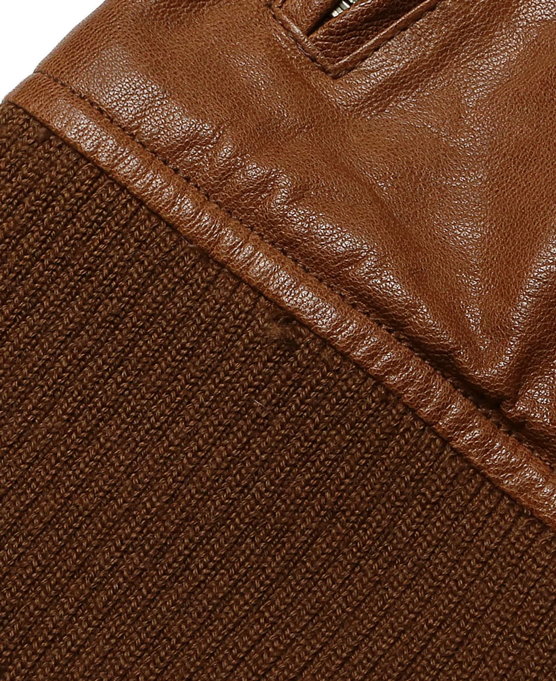 에토네 [Etonne] 염소 가죽 슬림 A2 항공 자켓 상품이미지7