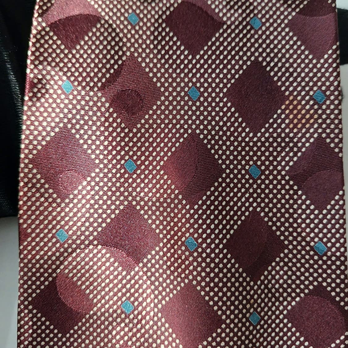 조르지오아르마니 실크 다이아몬드 넥타이 10.2cm A등급 A18883
 상품이미지7