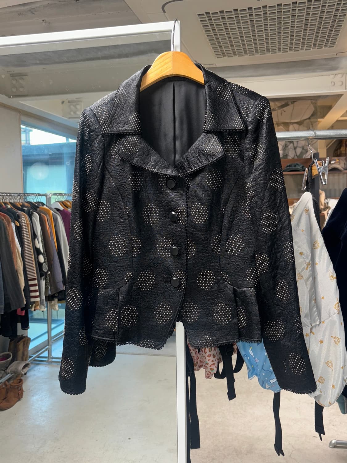 Sun rose 도트 자켓 상품이미지2