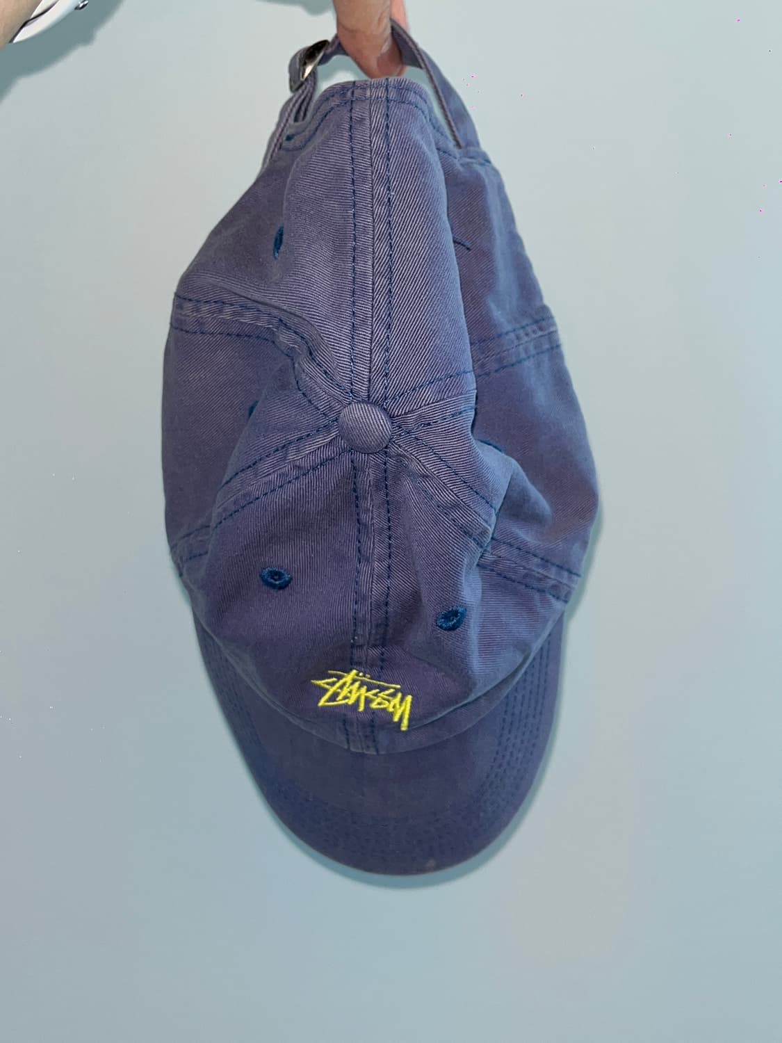 스투시 stussy 스탁 로우 프로 볼캡 퍼플 상품이미지8