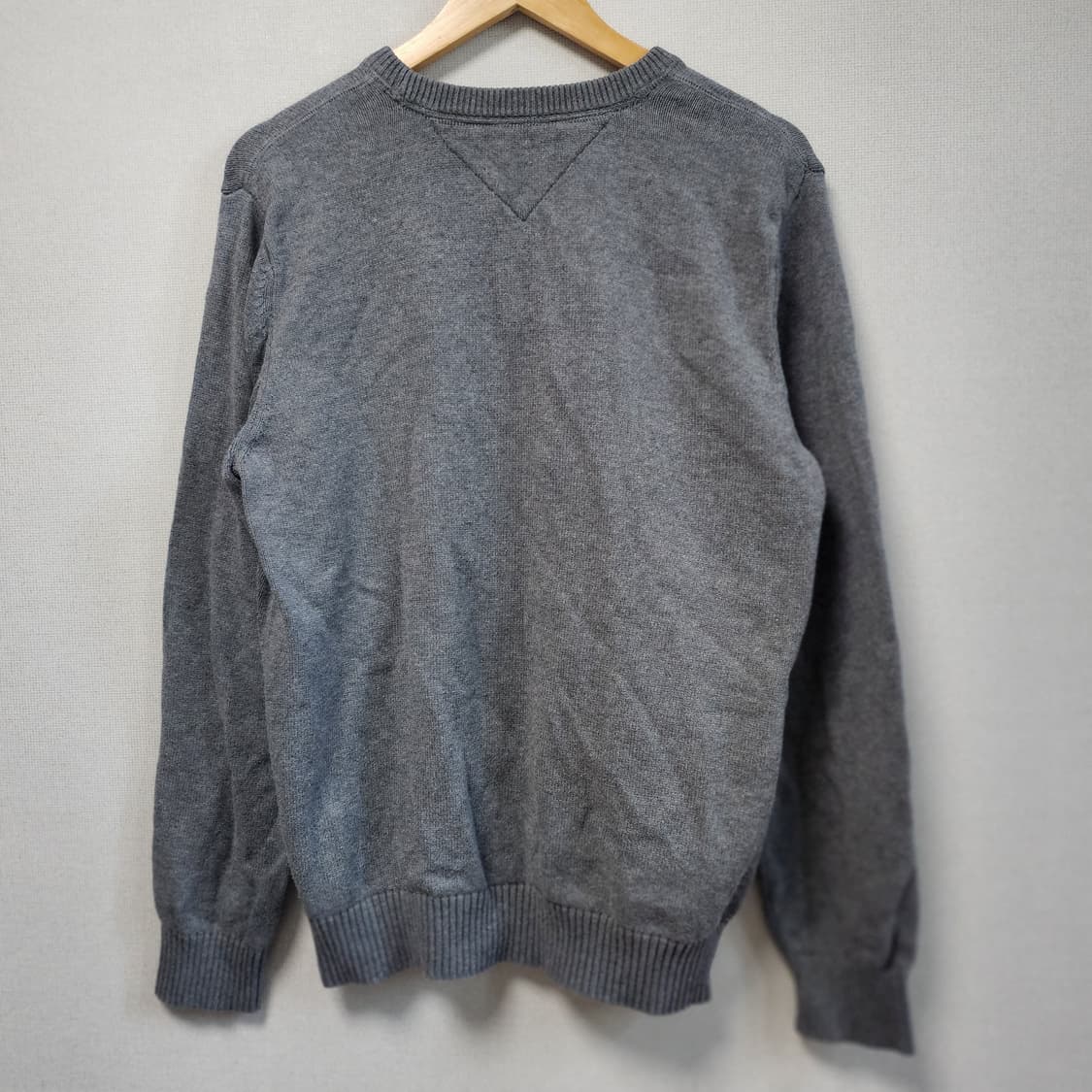 [L] 타미힐피거 그레이 니트 스웨터 상품이미지2