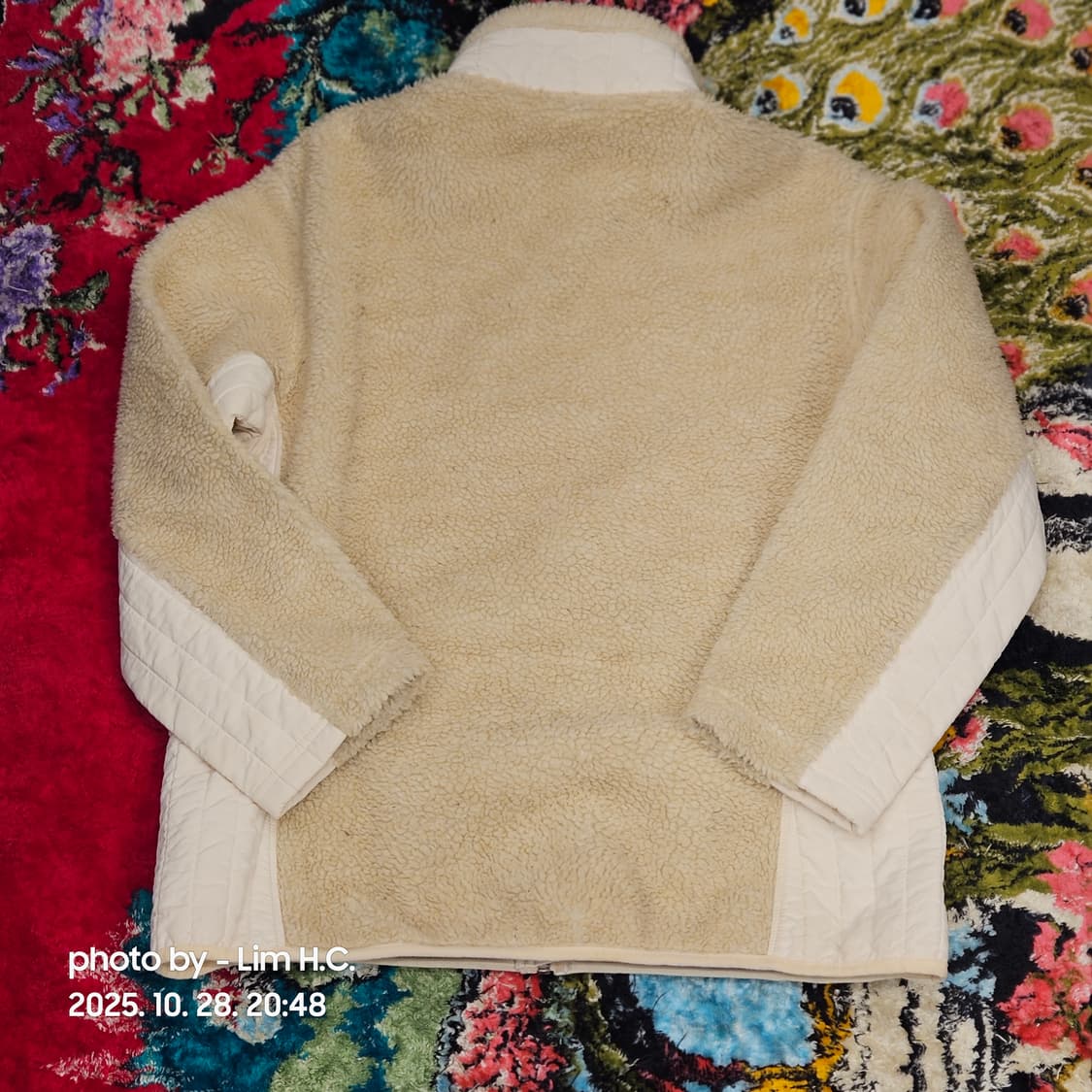 파타고니아 레트로 파일 플리스 여성 자켓 아이보리 상품이미지2