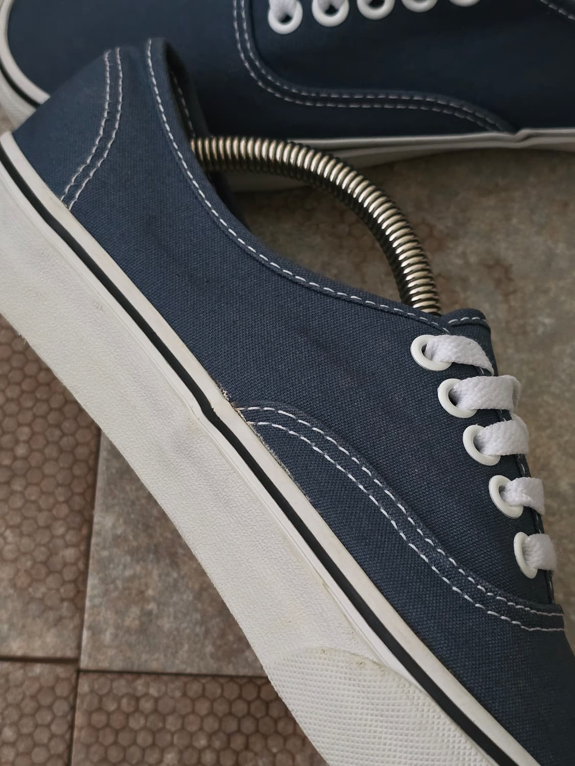 (255)반스 어센틱 네이비 스니커즈 상품이미지6