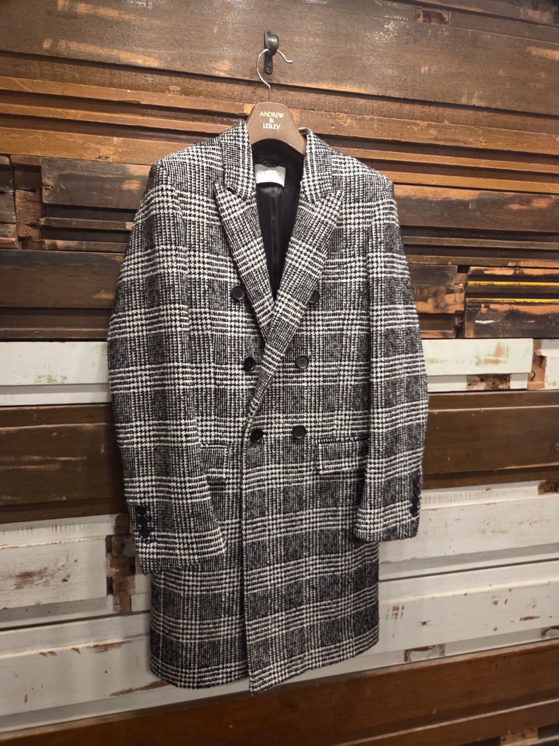 산드로 더블브레스티드 트위드코트 상품이미지9