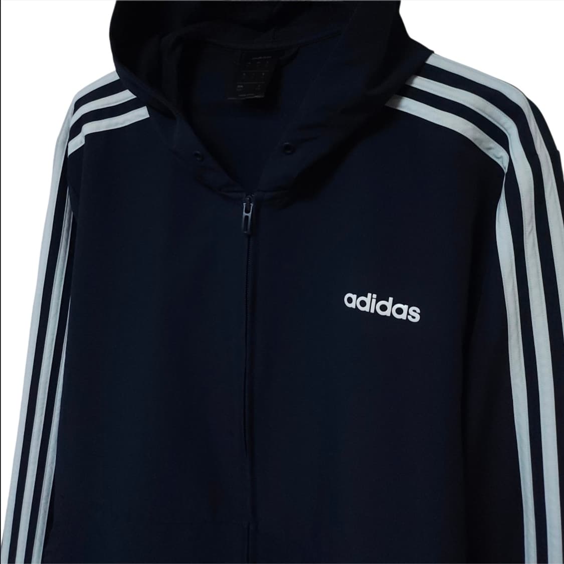 아디다스 네이비 바람막이 105-110 트레이닝 러닝 자켓 상품이미지4
