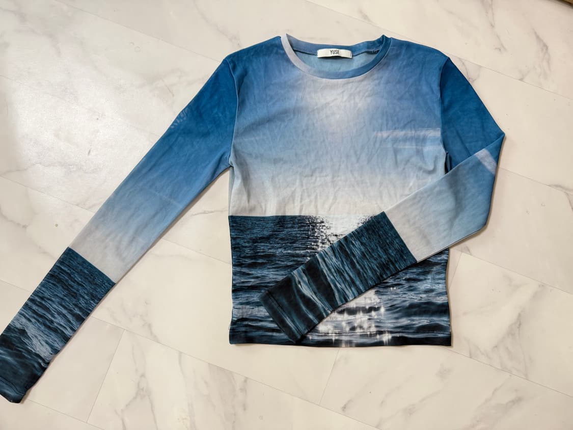 유즈 MESH FULL PRINT T-SHIRT 상품이미지5