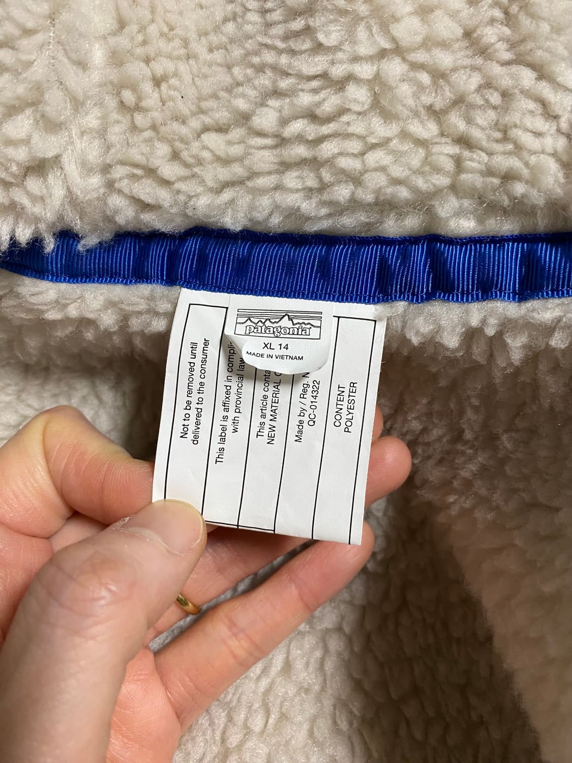 파타고니아 리버시블 퀼팅 플리스 후드 집업 자켓 상품이미지7