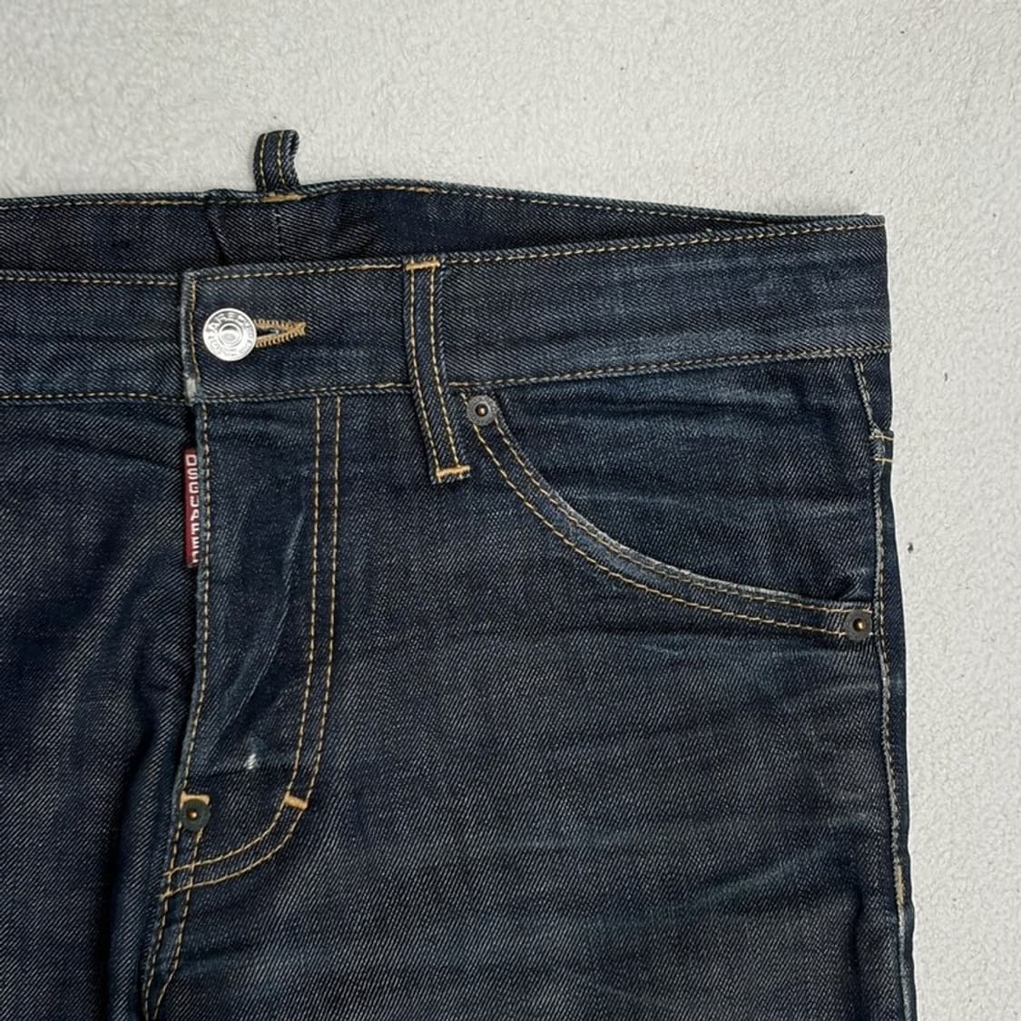 DSQUARED2 버튼플라이 생지 데님팬츠 46 상품이미지3