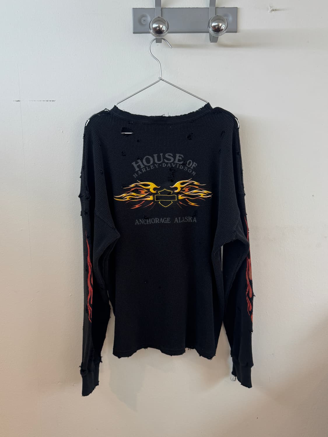 Harley Davidson Flame Thermal Long Sleev 상품이미지6