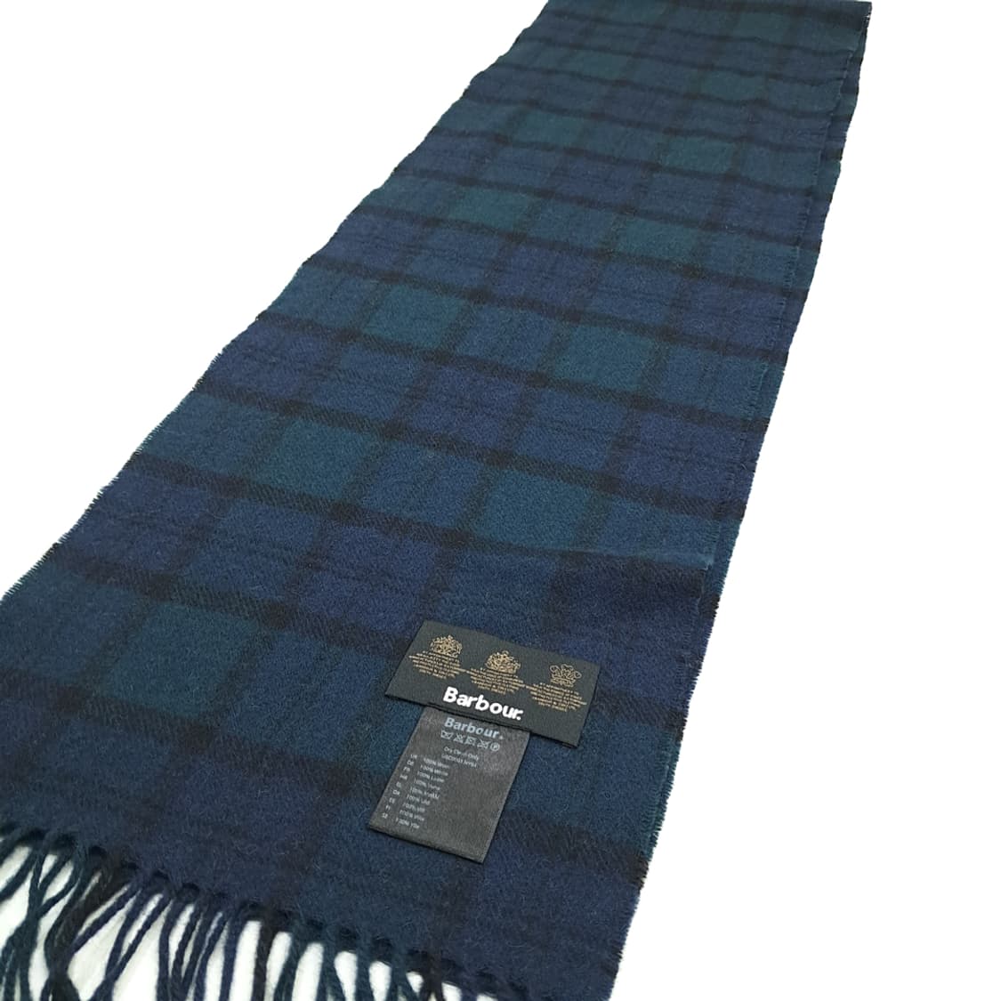 MX157 바버 블랙워치 램스울 목도리 머플러 상품이미지5