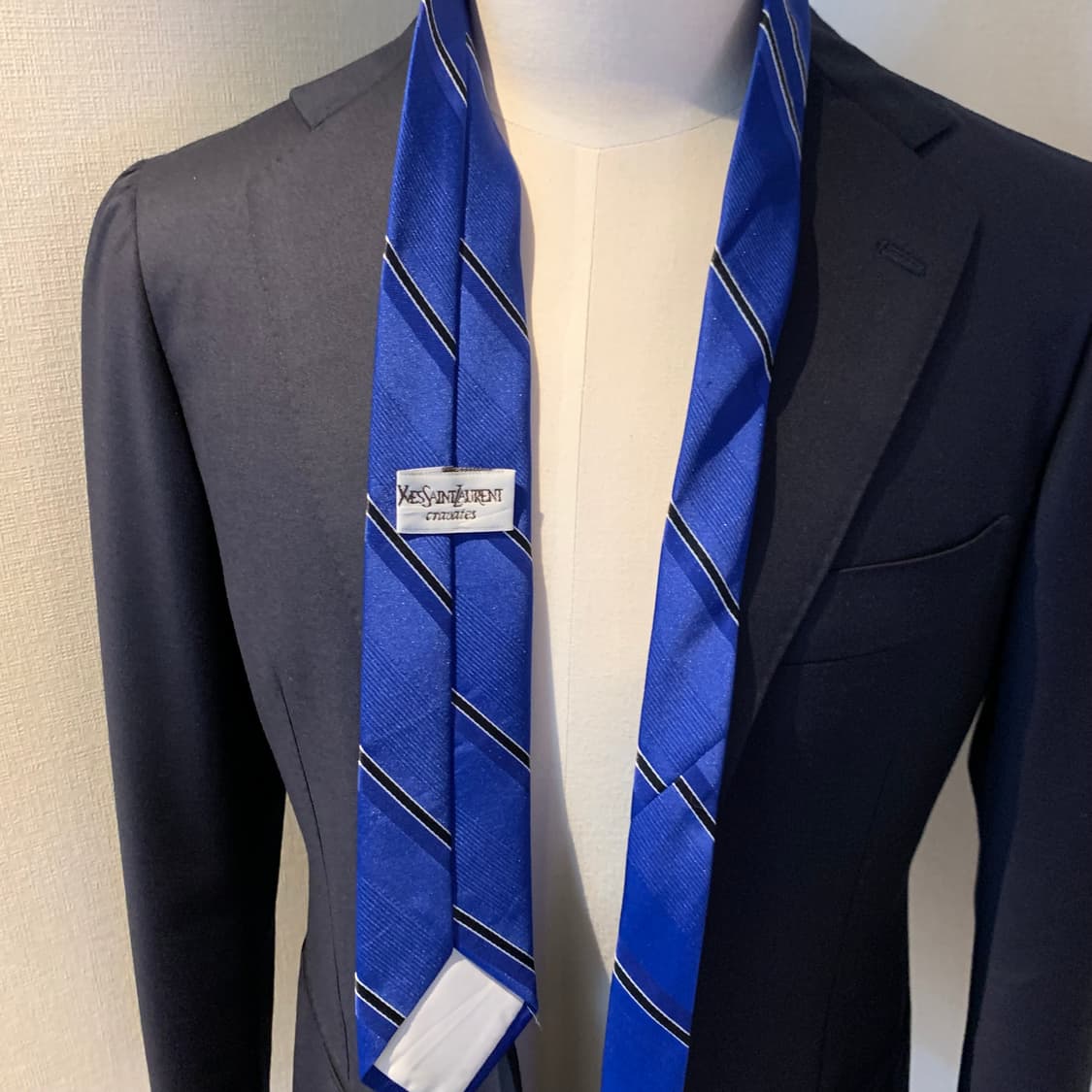 입생로랑(YSL) 폴리 내로우 슬림넥타이 명품 A+등급 7cm 상품이미지2