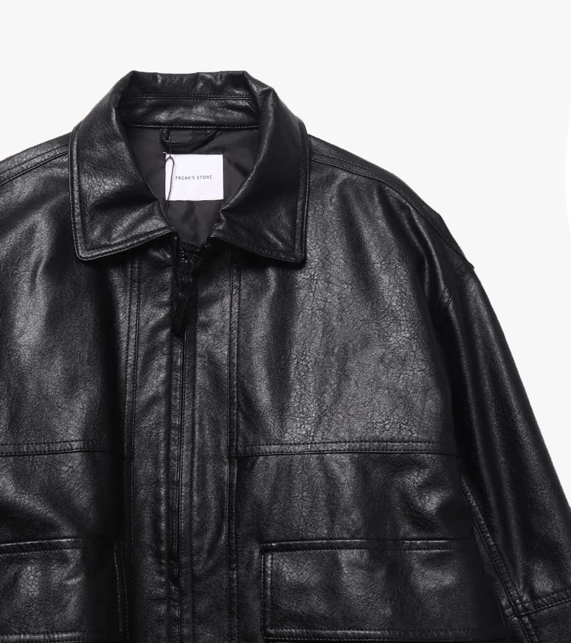 FREAK’S STORE - 24FW LEATHER BLOUSON 상품이미지3
