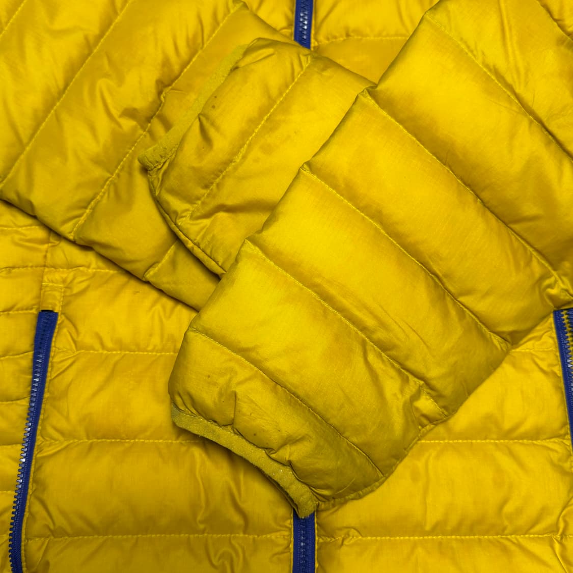 Patagonia 여성용 옐로우 경량 패딩 상품이미지7