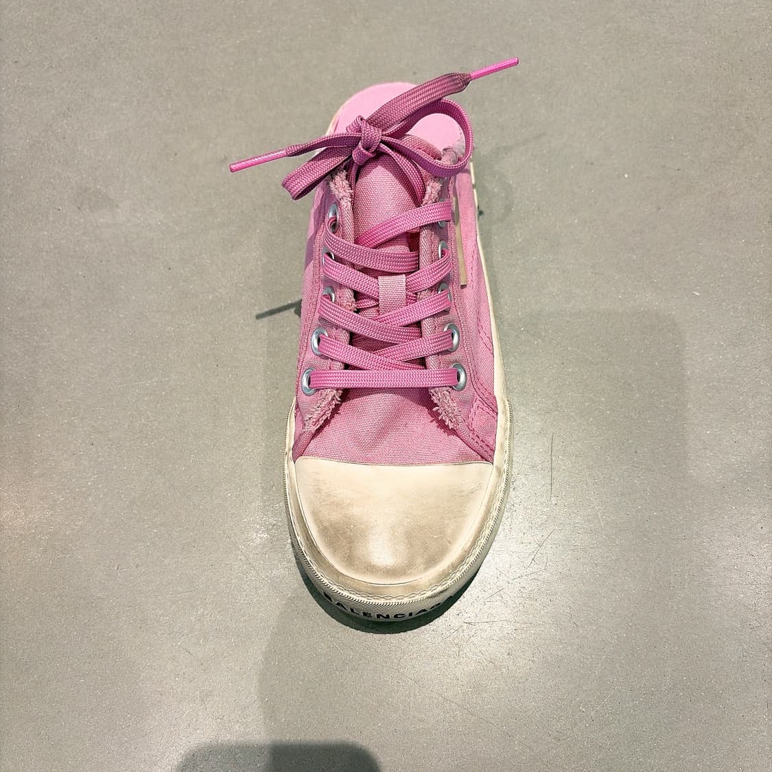(정품/새상품) BALENCIAGA 발렌시아가 여성 핑크 스니커즈 뮬 상품이미지1