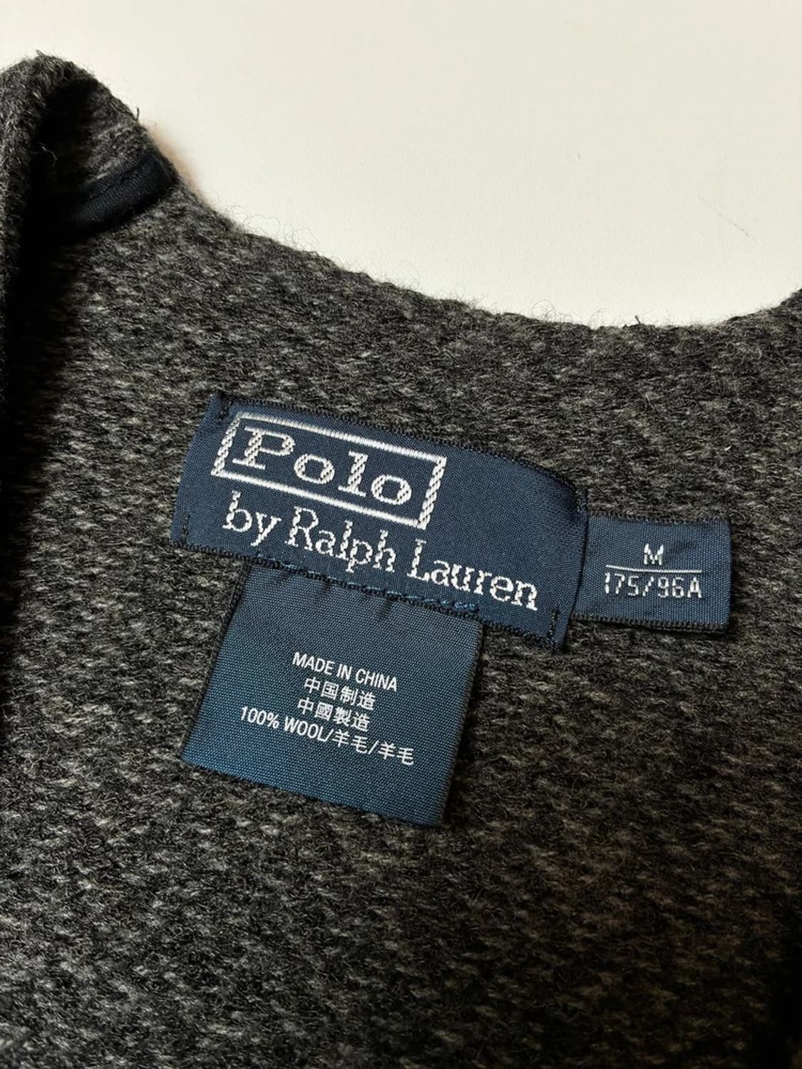 폴로 랄프로렌 솔리드 헤링본 울 니트 베스트 PN8112 상품이미지5