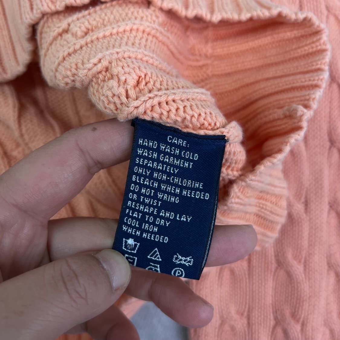 W 100 폴로 랄프로렌 꽈배기 니트 상품이미지4