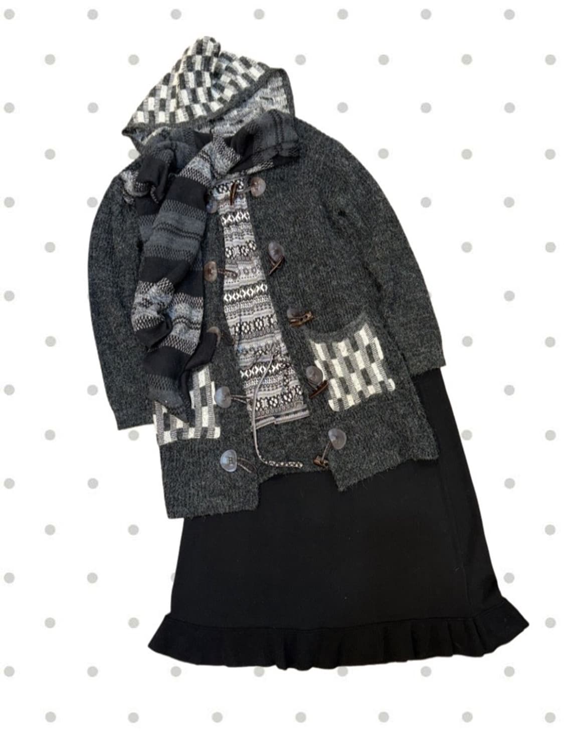 🐰차콜 모리 데이 코디 🐰 상품이미지5