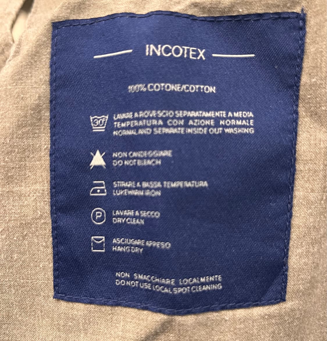 인코텍스 INCOTEX 치노 팬츠 46 상품이미지4