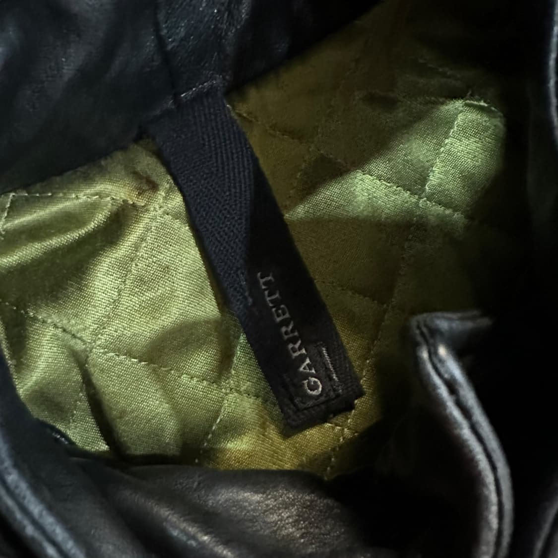 가렛 레더 야상자켓 상품이미지5