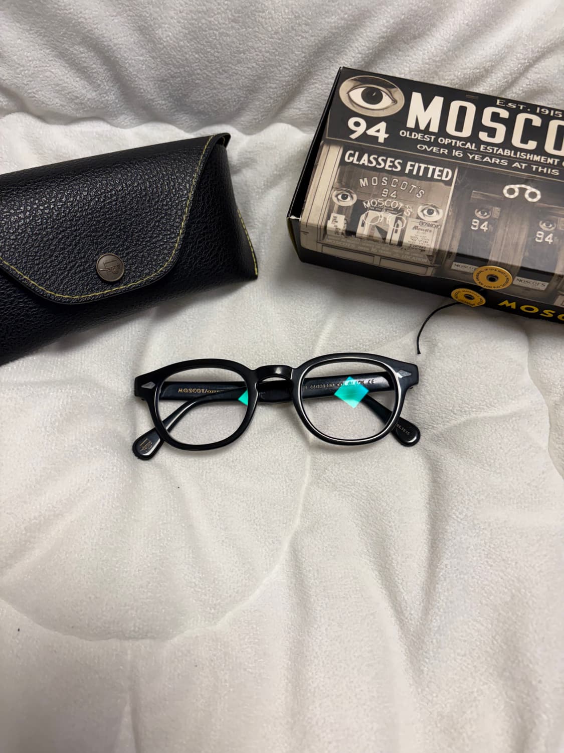 모스콧 렘토쉬 안경테 44 블랙 상품이미지1