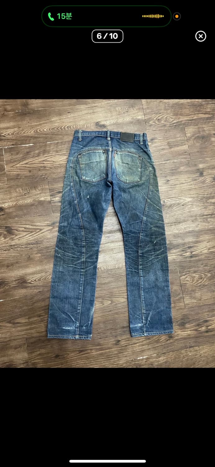 90s 리바이스 LVC501XX 빅E 셀비지 데님 상품이미지2