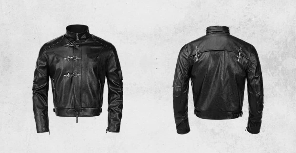 Shadow Collar Zip Buckle Jacket 상품이미지8