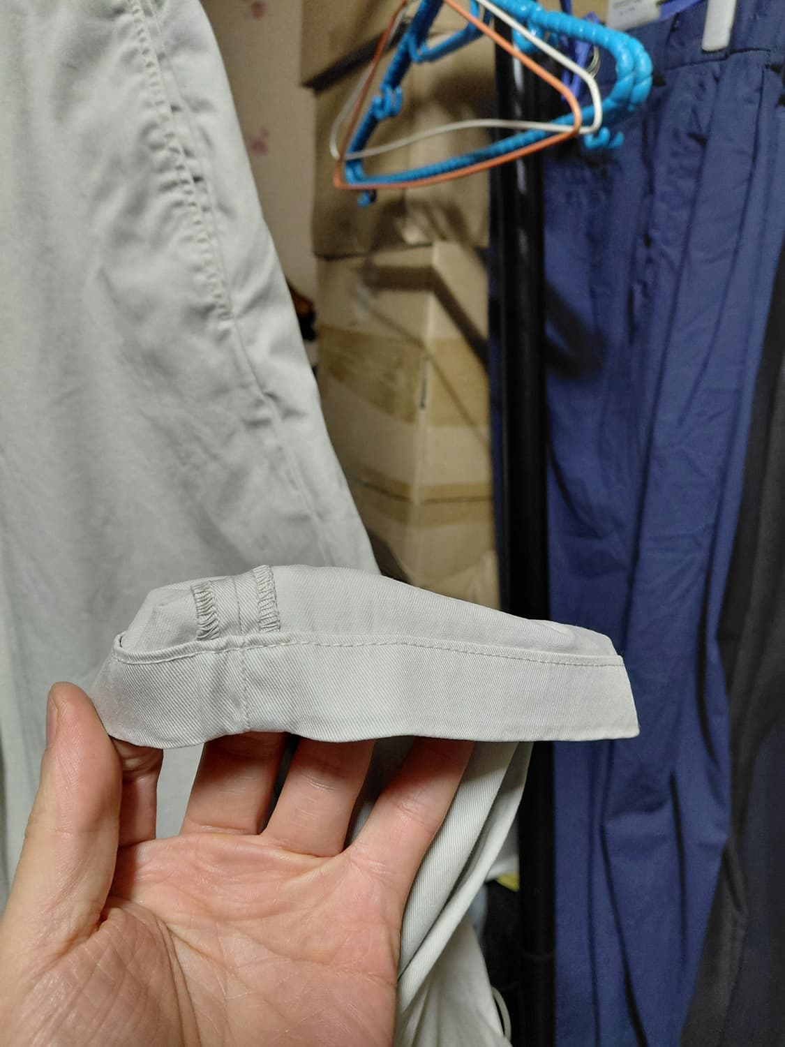 [디파트먼트5]코튼 치노 면바지 32사이즈 연베이지컬러  상품이미지10