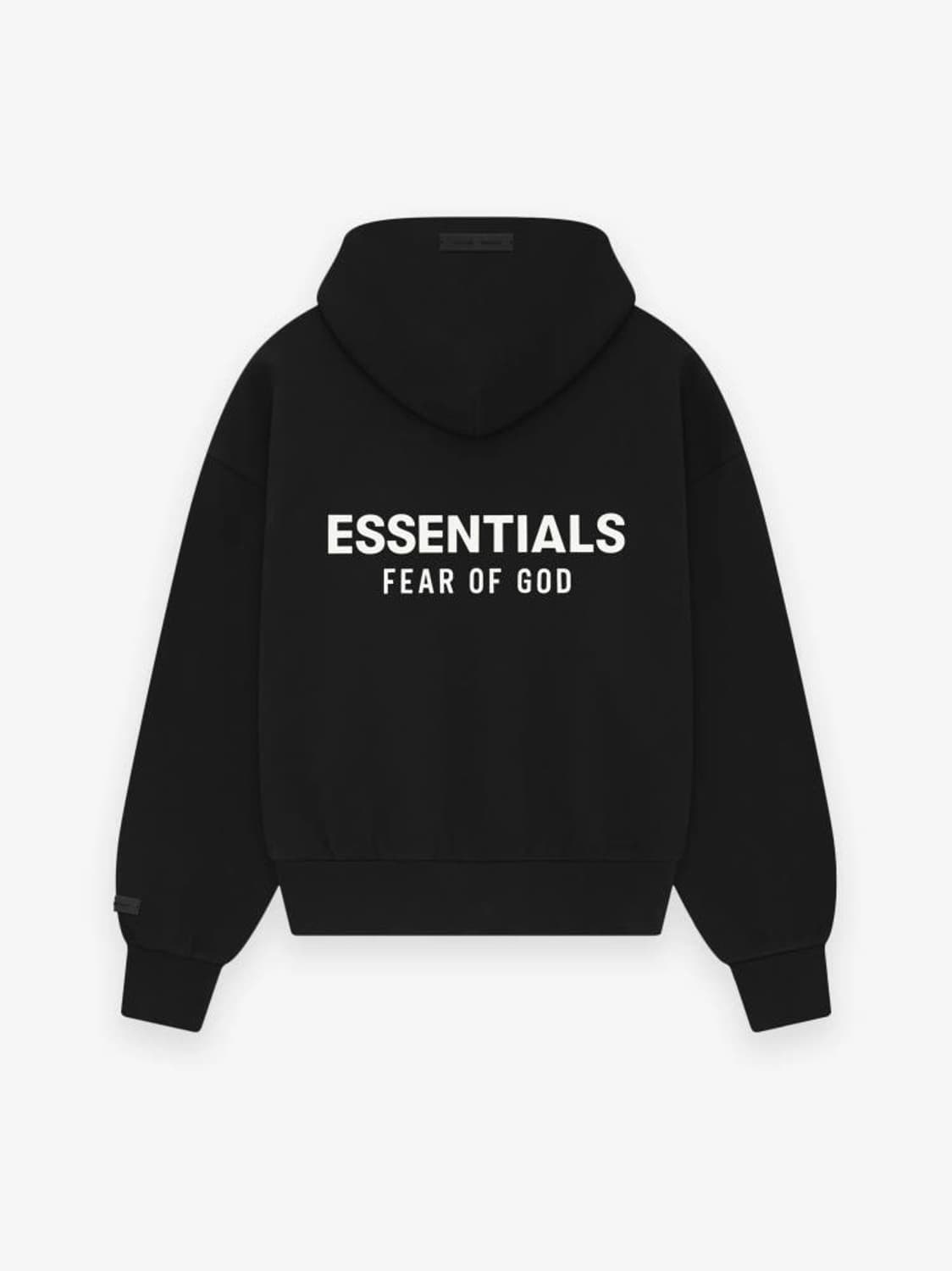 25SS 에센셜 클래식 풀 집업 후드 제트 블랙 상품이미지1
