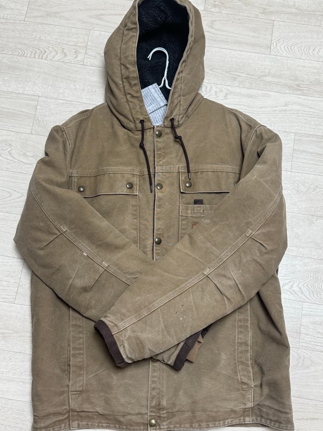 칼하트 j284 쉐르파 후드 워크자켓 상품이미지1