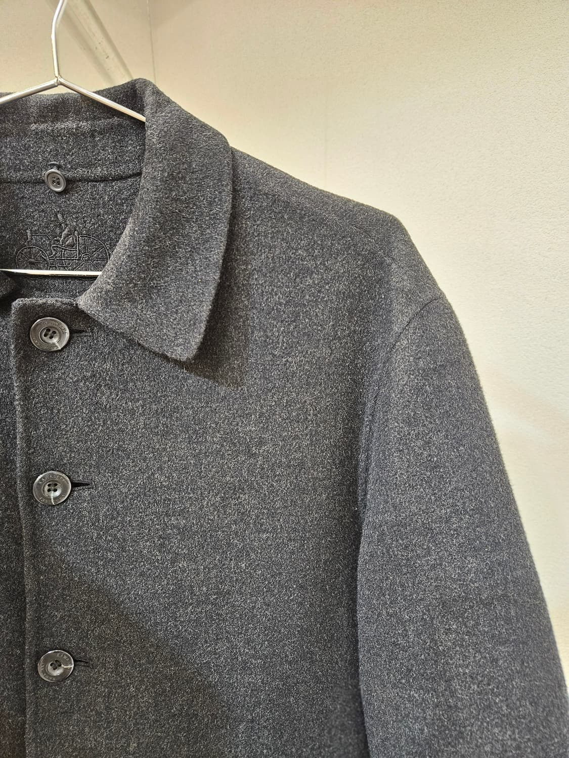 모직 싱글 코트 상품이미지4