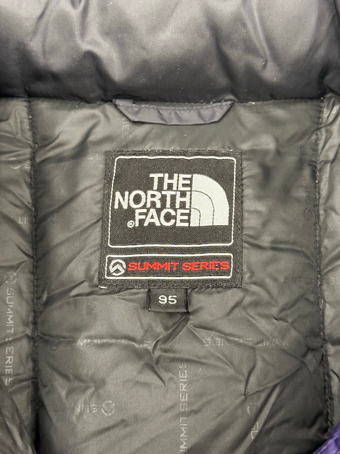 95)노스페이스 1996 레트로 눕시 퍼플 다운 자켓 상품이미지5