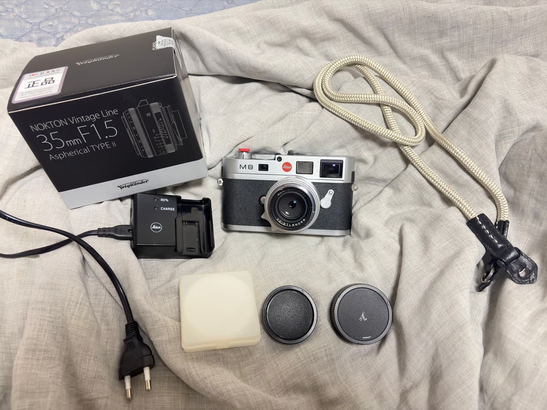 라이카 M8 + 보이그렌더 녹턴 빈티지 35mm 상품이미지1
