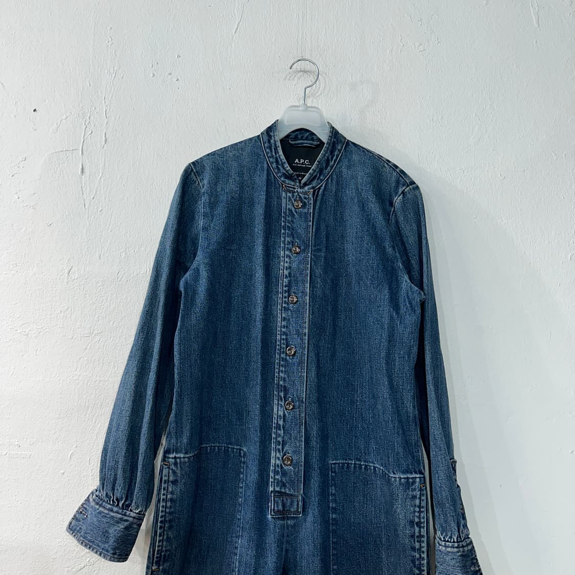 APC 아페쎄 데님 점프수트 38size 상품이미지2