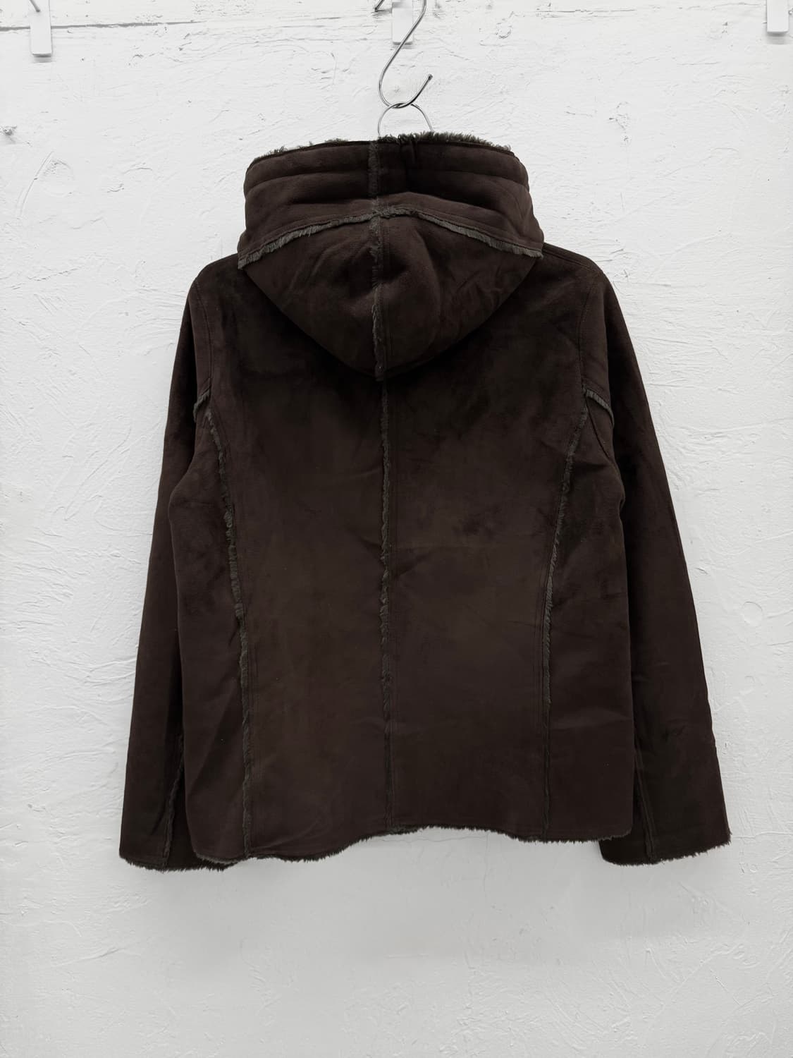 comme ca ism 후드 무스탕 상품이미지5